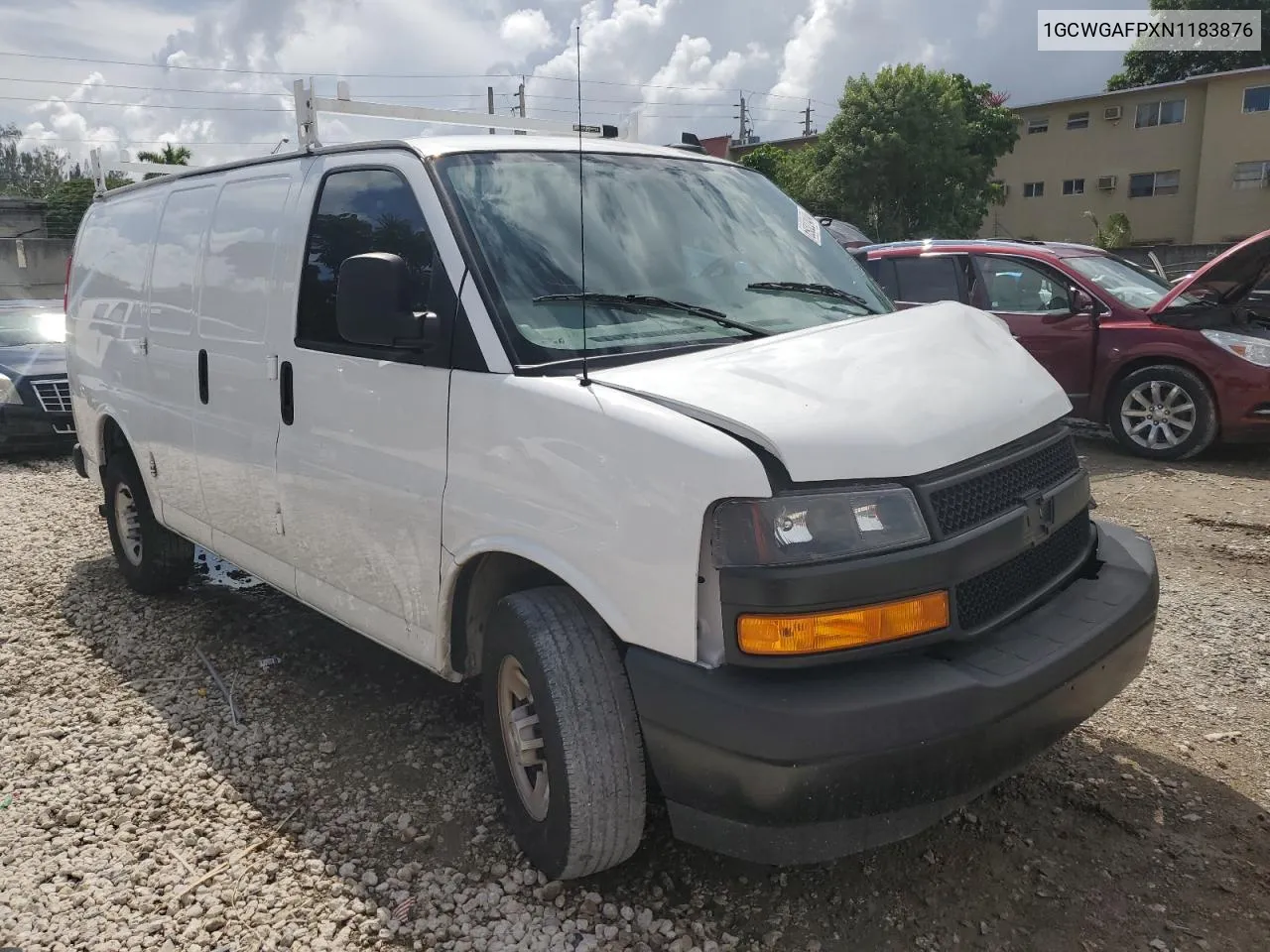 2022 Chevrolet Express G2500 VIN: 1GCWGAFPXN1183876 Lot: 69322474