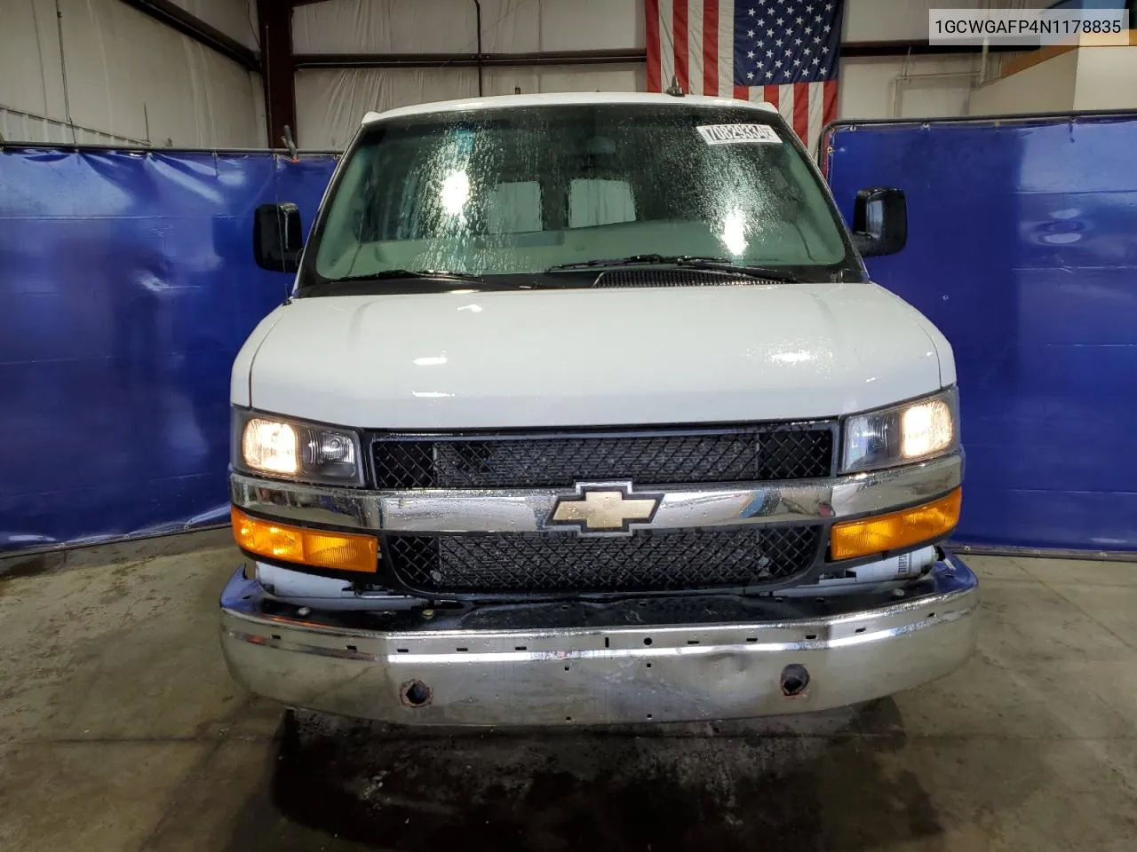 2022 Chevrolet Express G2500 VIN: 1GCWGAFP4N1178835 Lot: 70829334