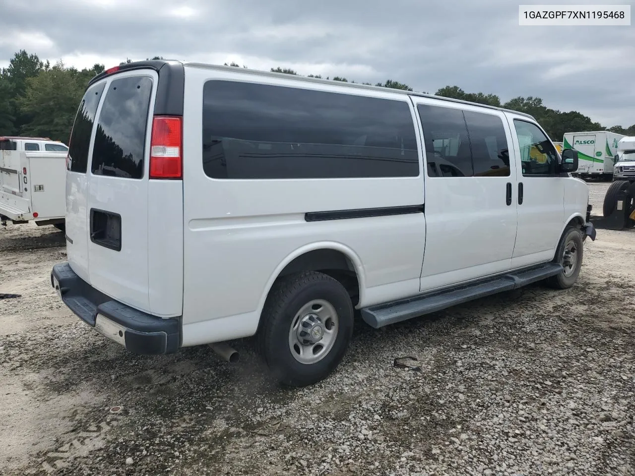 2022 Chevrolet Express G3500 Lt VIN: 1GAZGPF7XN1195468 Lot: 71104344