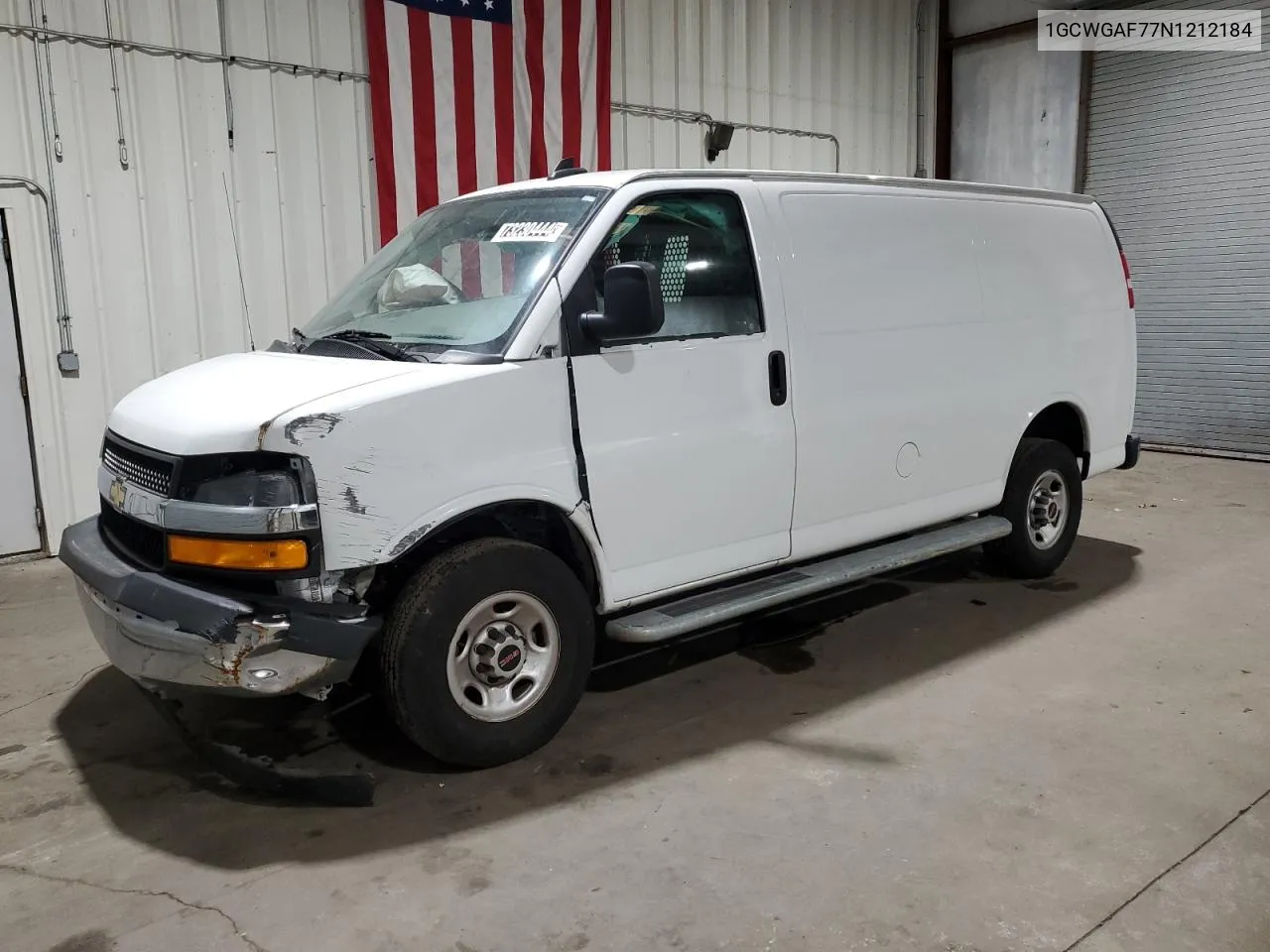 2022 Chevrolet Express G2500 VIN: 1GCWGAF77N1212184 Lot: 73230444