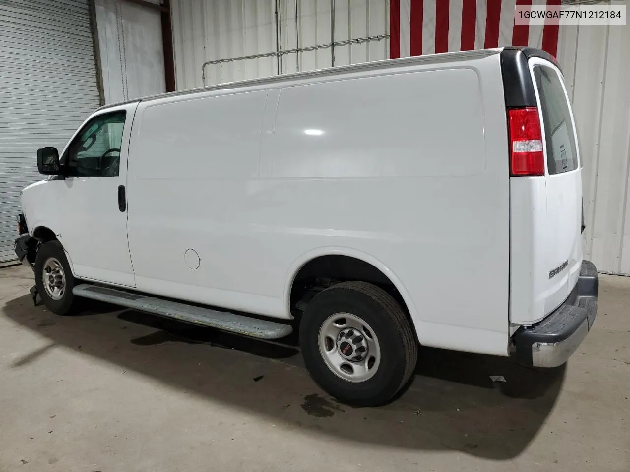 1GCWGAF77N1212184 2022 Chevrolet Express G2500