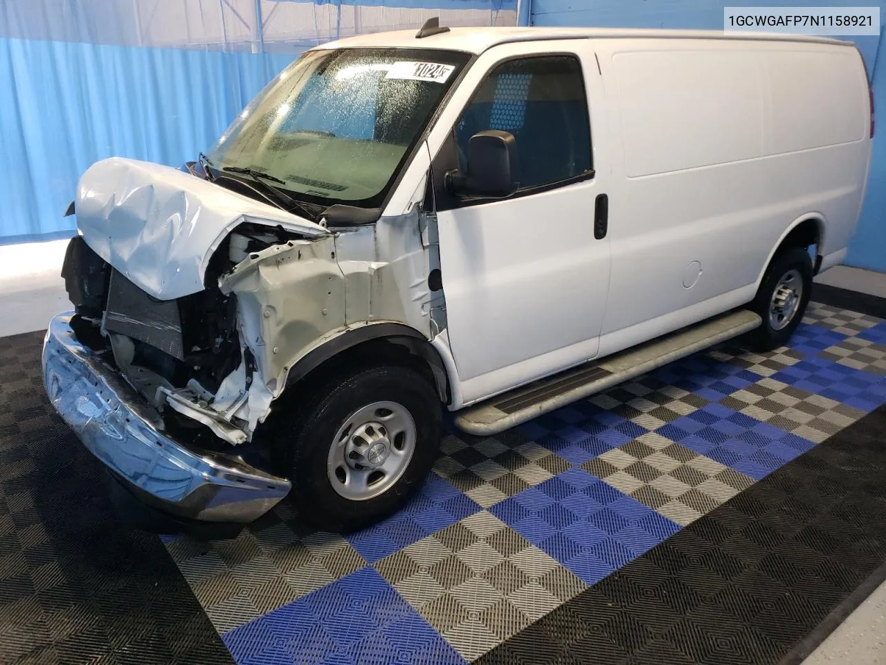 2022 Chevrolet Express G2500 VIN: 1GCWGAFP7N1158921 Lot: 73241024