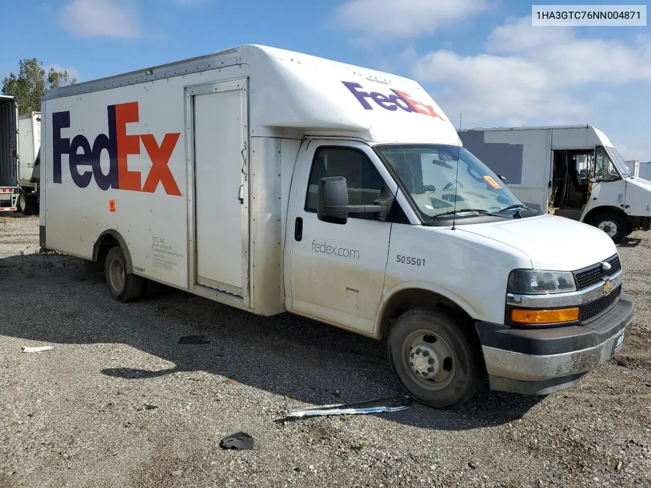 2022 Chevrolet Express G3500 VIN: 1HA3GTC76NN004871 Lot: 73526134