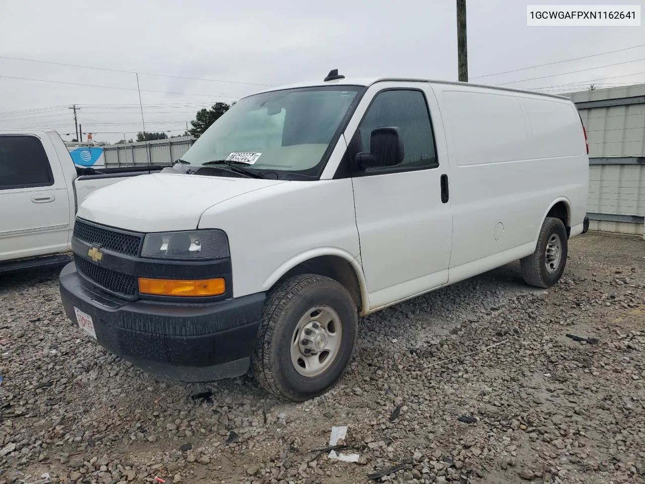 2022 Chevrolet Express G2500 VIN: 1GCWGAFPXN1162641 Lot: 73592284