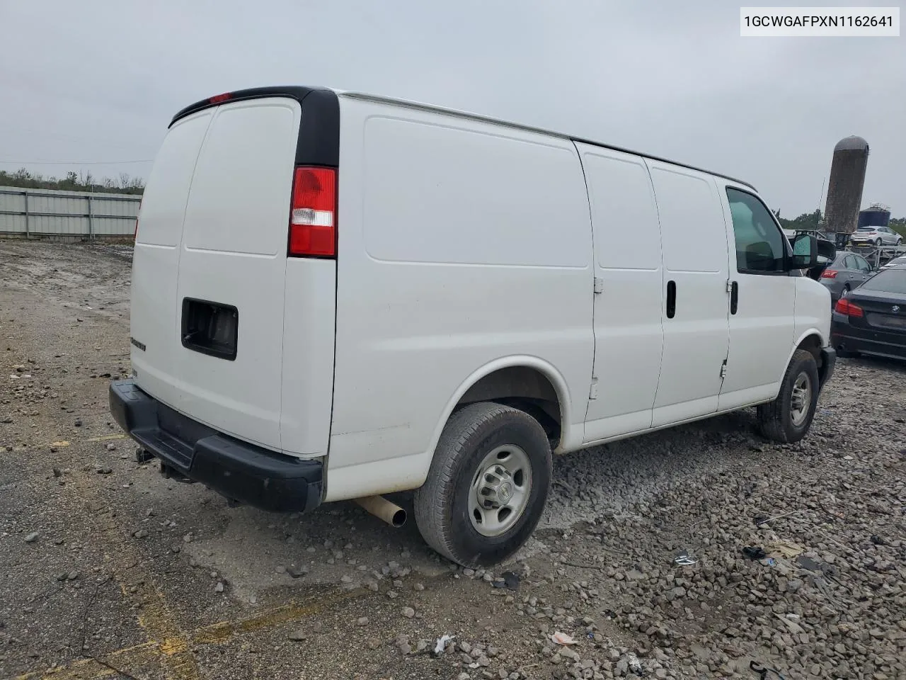 2022 Chevrolet Express G2500 VIN: 1GCWGAFPXN1162641 Lot: 73592284