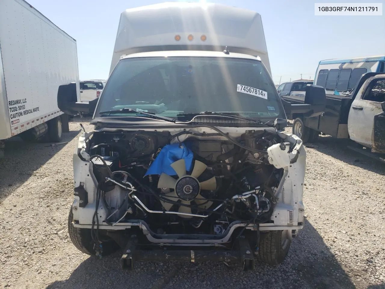 1GB3GRF74N1211791 2022 Chevrolet Express G3500