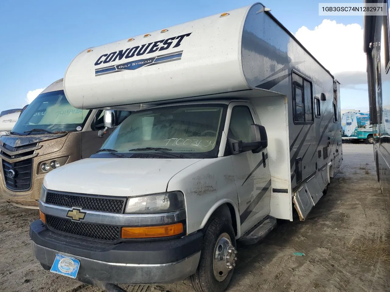 2022 Chevrolet Express G3500 VIN: 1GB3GSC74N1282971 Lot: 77003634