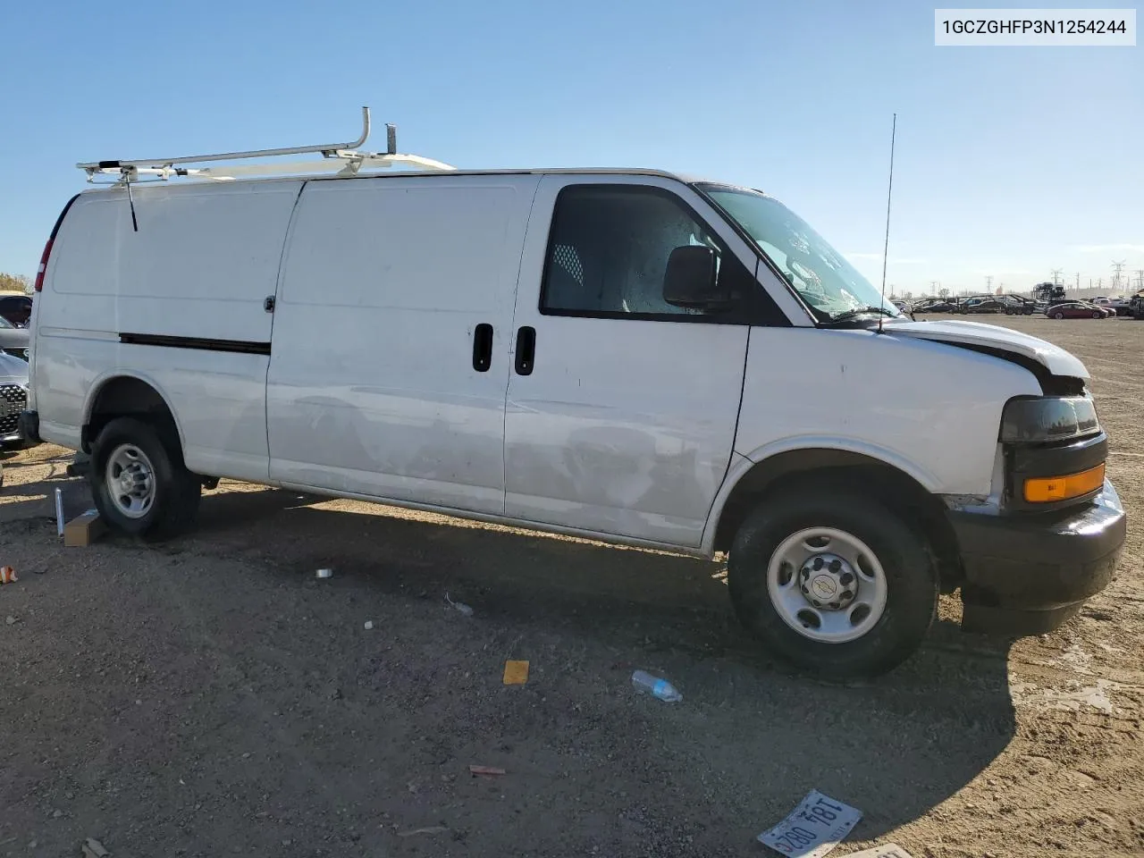 2022 Chevrolet Express G3500 VIN: 1GCZGHFP3N1254244 Lot: 77081734