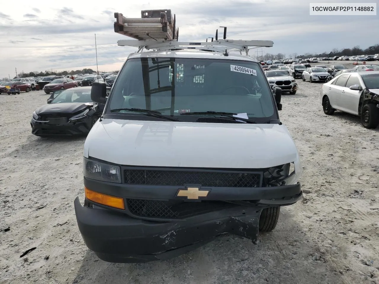 2023 Chevrolet Express G2500 VIN: 1GCWGAFP2P1148882 Lot: 42009414