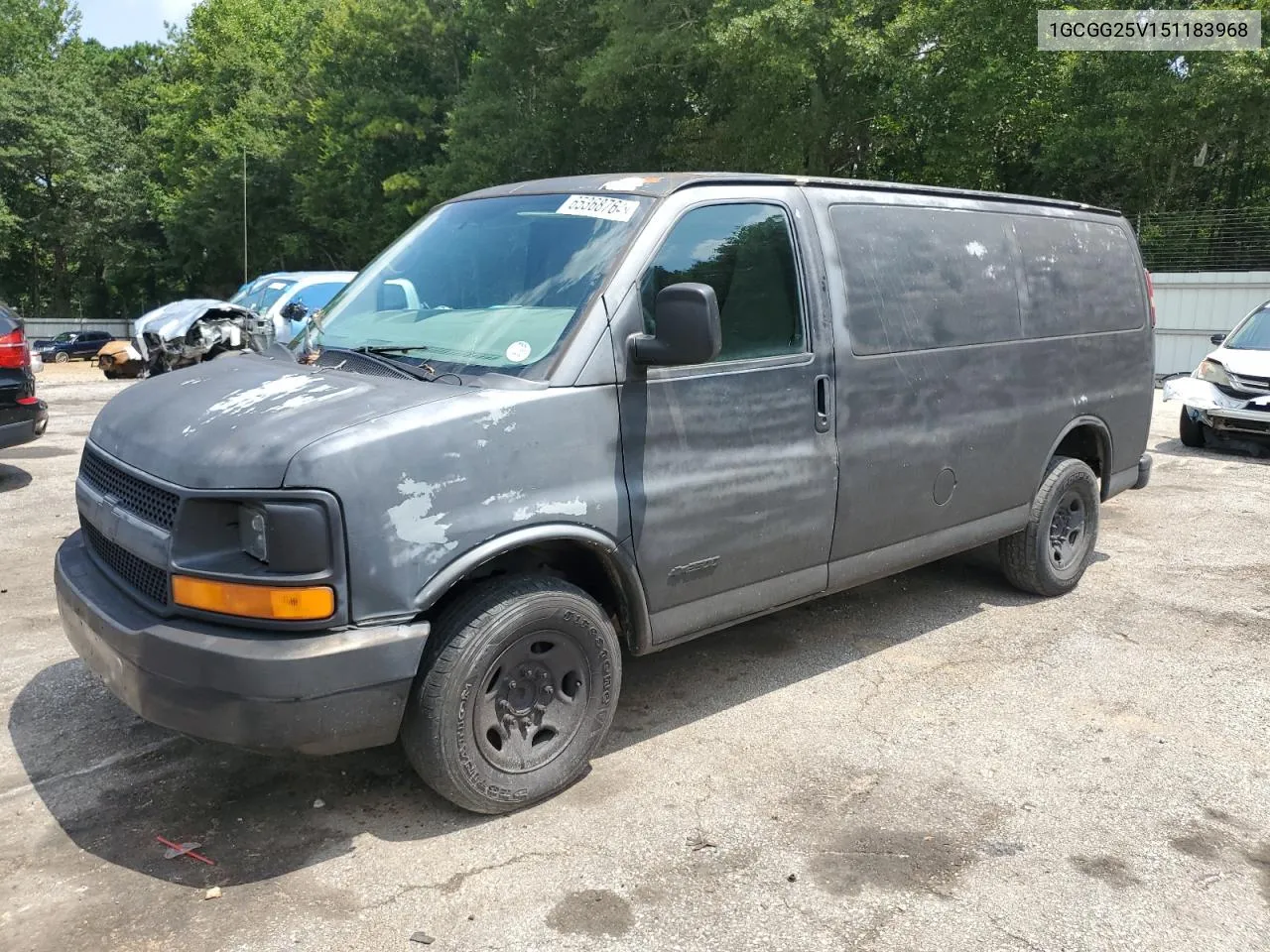 2023 Chevrolet Express G2500 VIN: 1GCGG25V151183968 Lot: 65368764