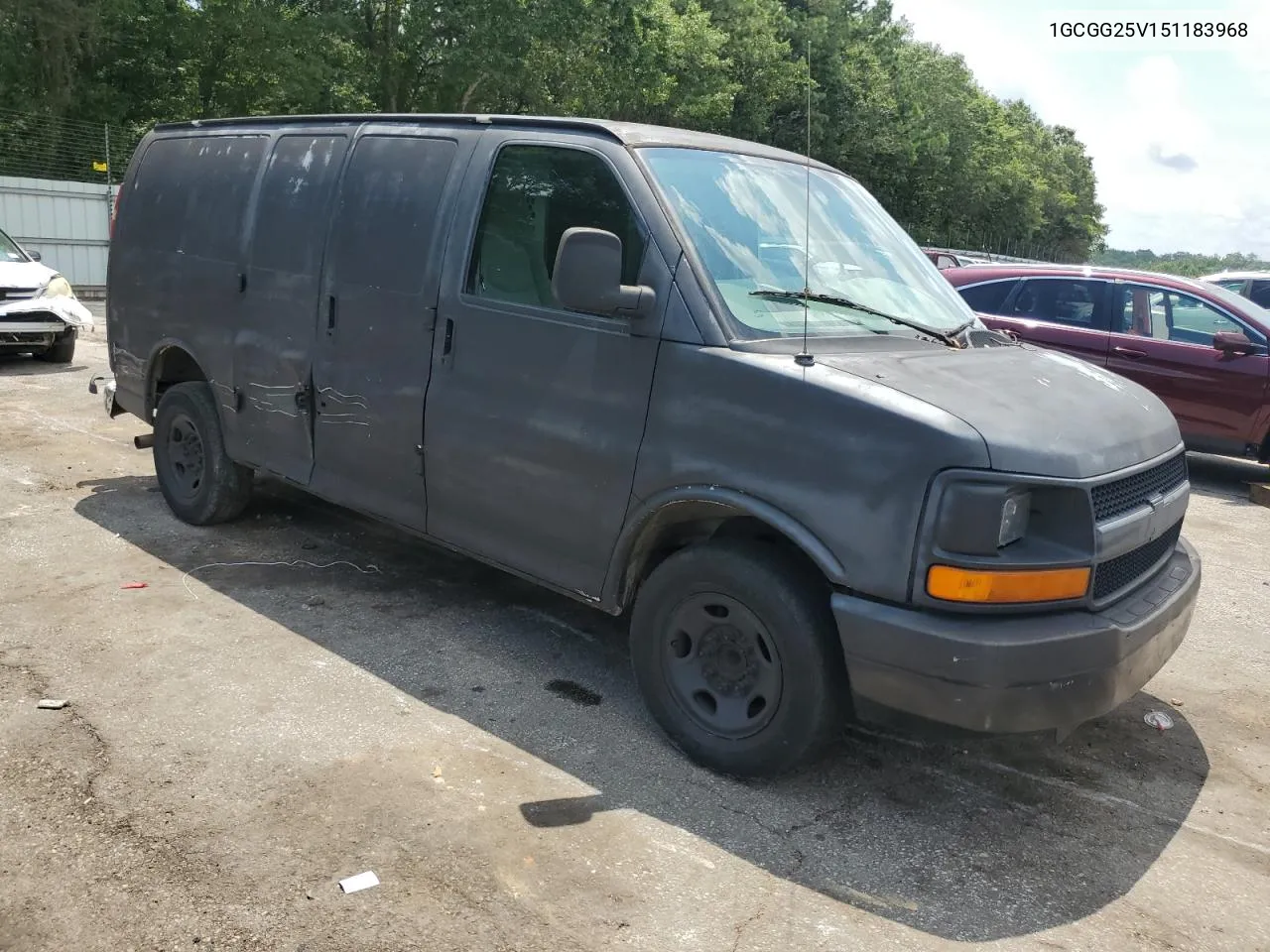 2023 Chevrolet Express G2500 VIN: 1GCGG25V151183968 Lot: 65368764