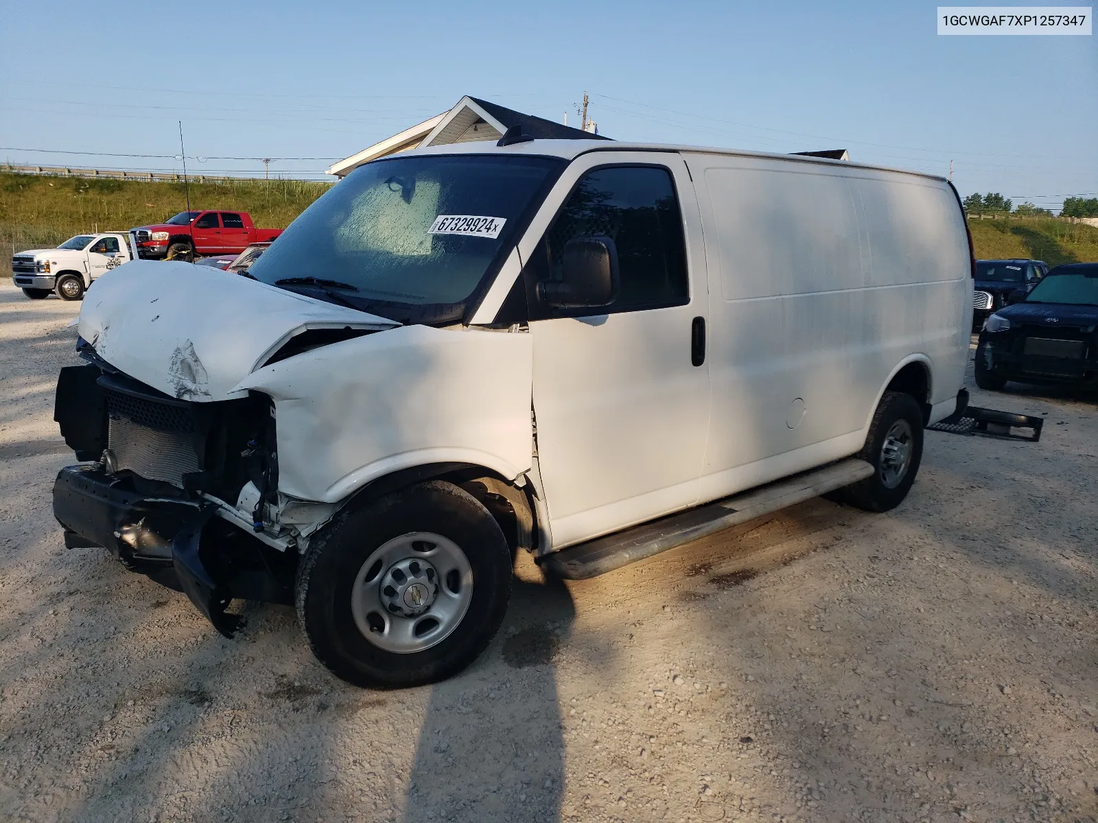 2023 Chevrolet Express G2500 VIN: 1GCWGAF7XP1257347 Lot: 67329924