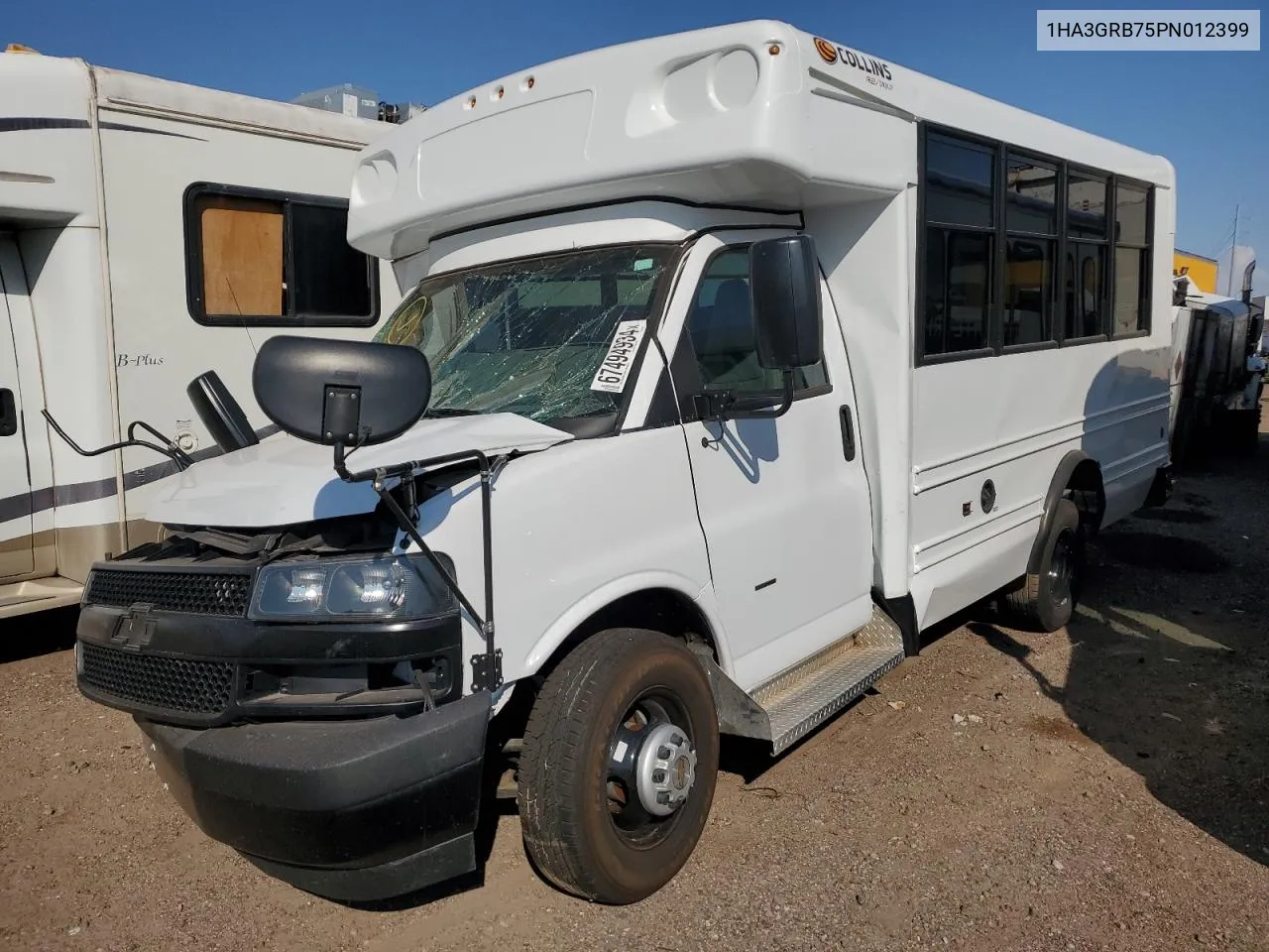 2023 Chevrolet Express G3500 VIN: 1HA3GRB75PN012399 Lot: 67494934