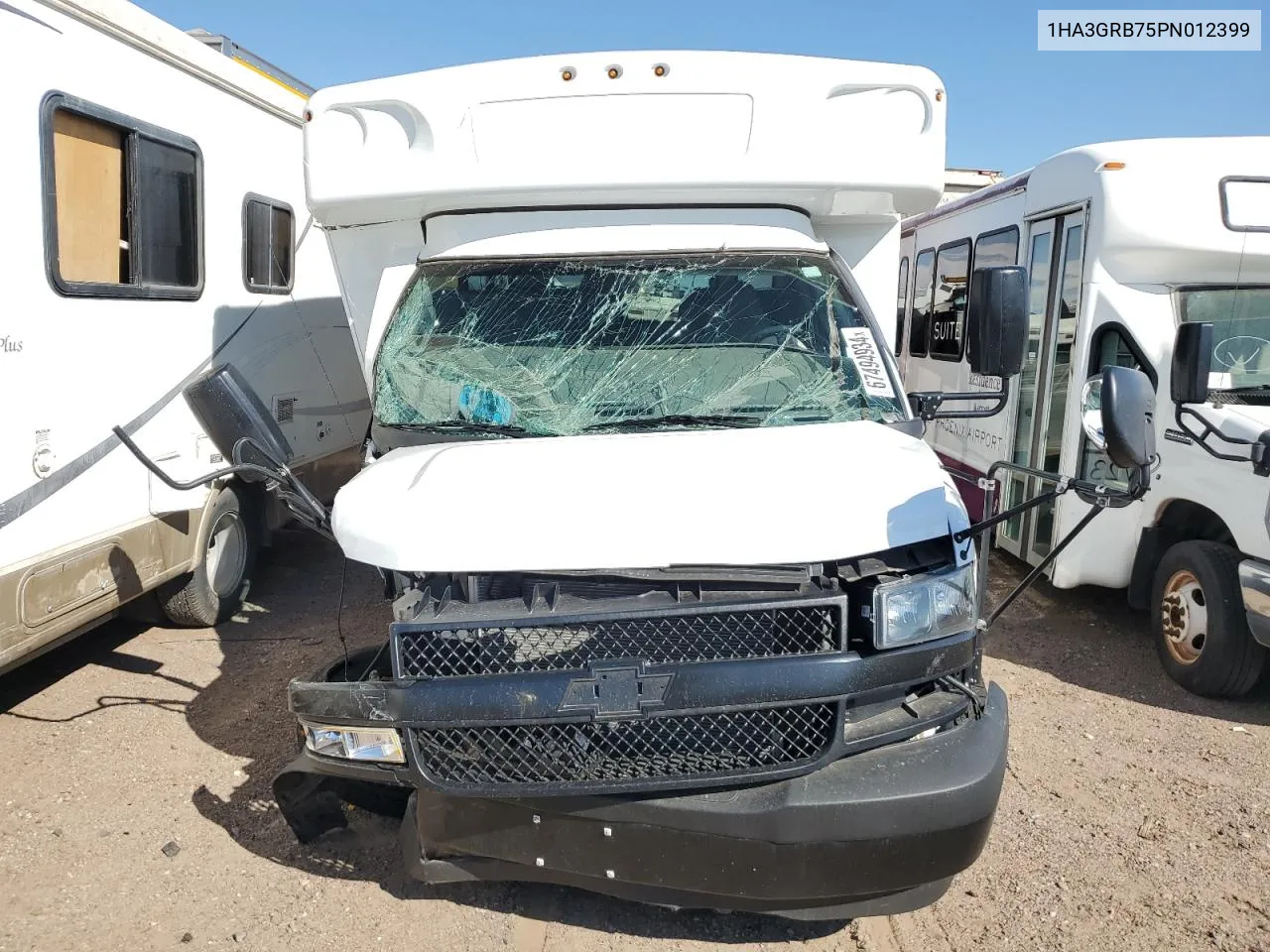 2023 Chevrolet Express G3500 VIN: 1HA3GRB75PN012399 Lot: 67494934