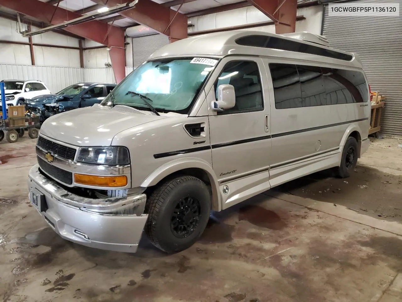 2023 Chevrolet Express G2500 VIN: 1GCWGBFP5P1136120 Lot: 69417194