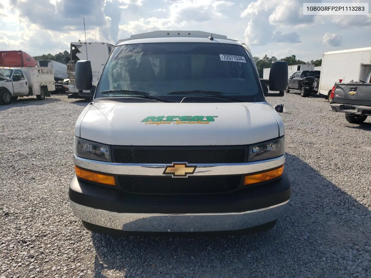 2023 Chevrolet Express G3500 VIN: 1GB0GRFP2P1113283 Lot: 72571534