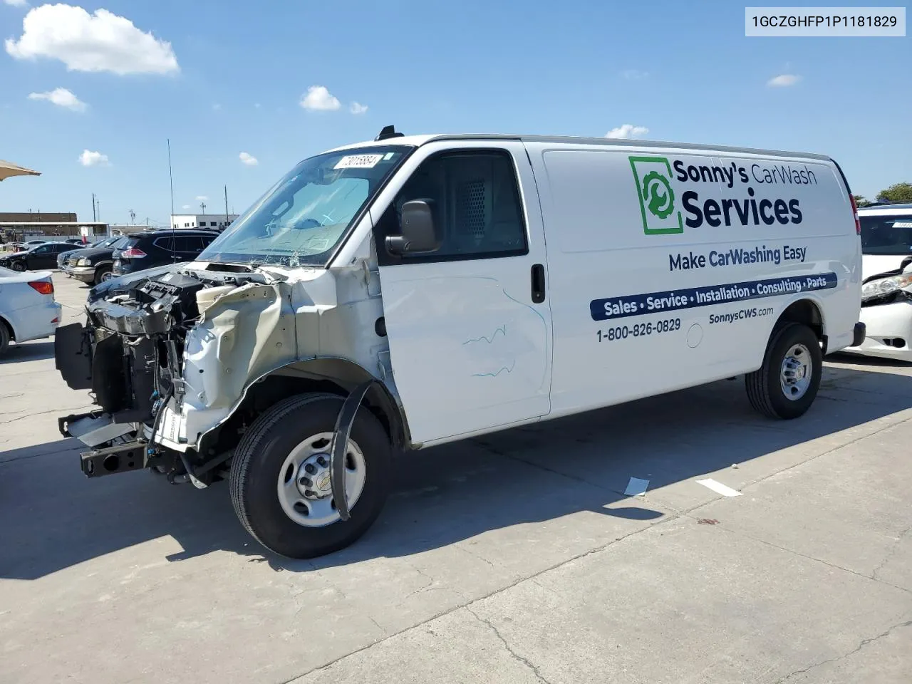 1GCZGHFP1P1181829 2023 Chevrolet Express G3500