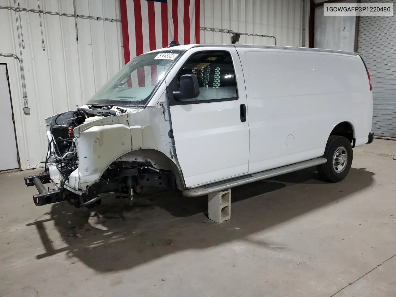 2023 Chevrolet Express G2500 VIN: 1GCWGAFP3P1220480 Lot: 73229394