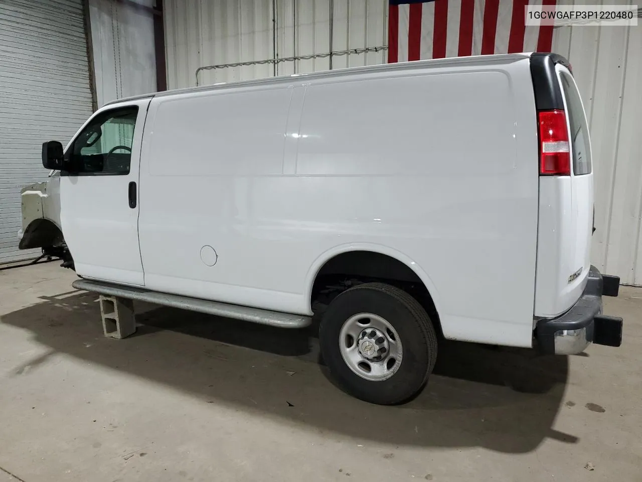 2023 Chevrolet Express G2500 VIN: 1GCWGAFP3P1220480 Lot: 73229394