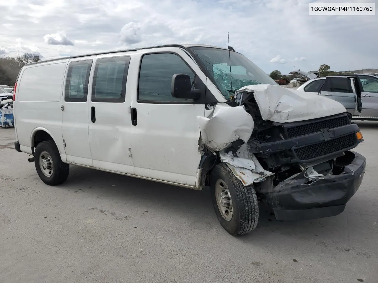 2023 Chevrolet Express G2500 VIN: 1GCWGAFP4P1160760 Lot: 75481464