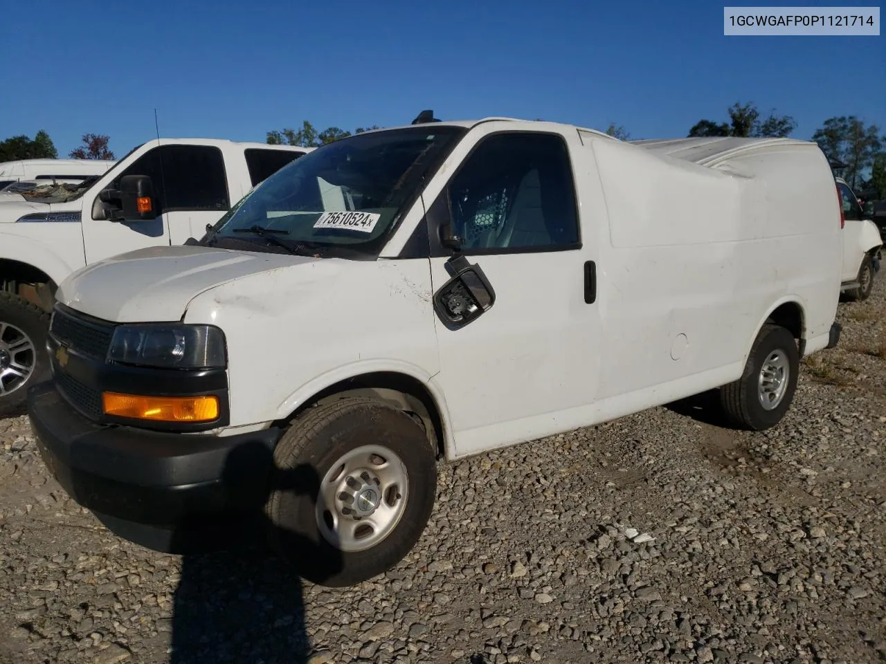 2023 Chevrolet Express G2500 VIN: 1GCWGAFP0P1121714 Lot: 75610524