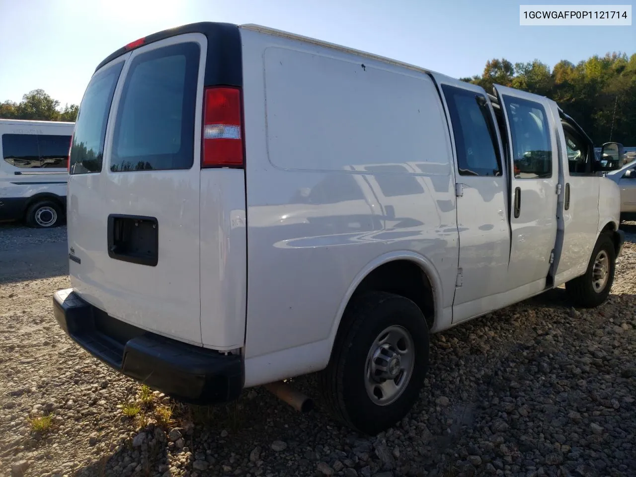 2023 Chevrolet Express G2500 VIN: 1GCWGAFP0P1121714 Lot: 75610524