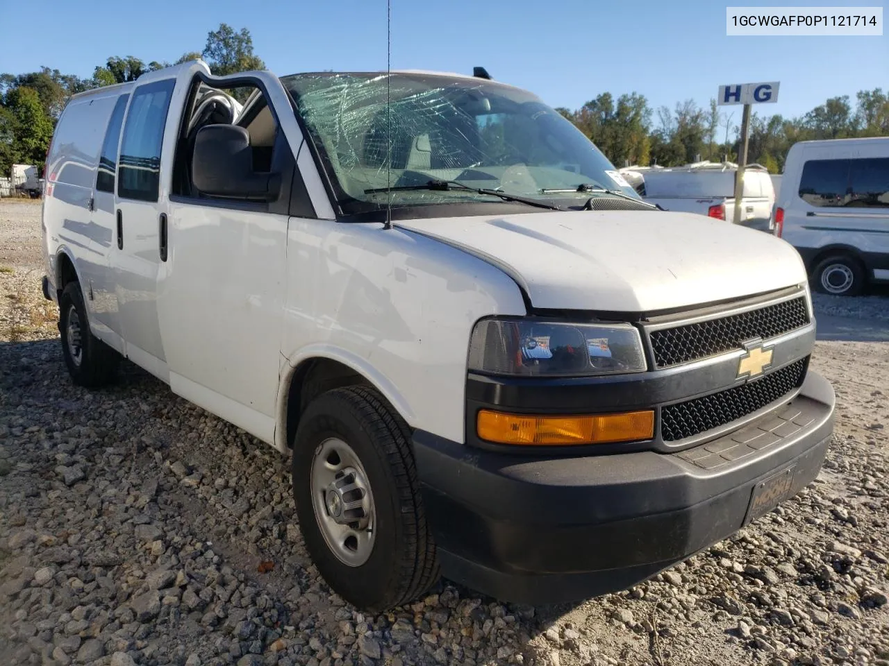 2023 Chevrolet Express G2500 VIN: 1GCWGAFP0P1121714 Lot: 75610524