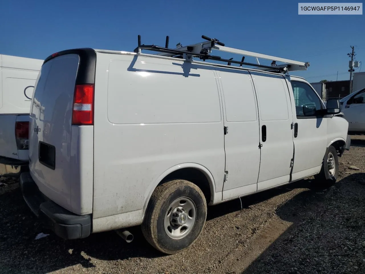 2023 Chevrolet Express G2500 VIN: 1GCWGAFP5P1146947 Lot: 75737634