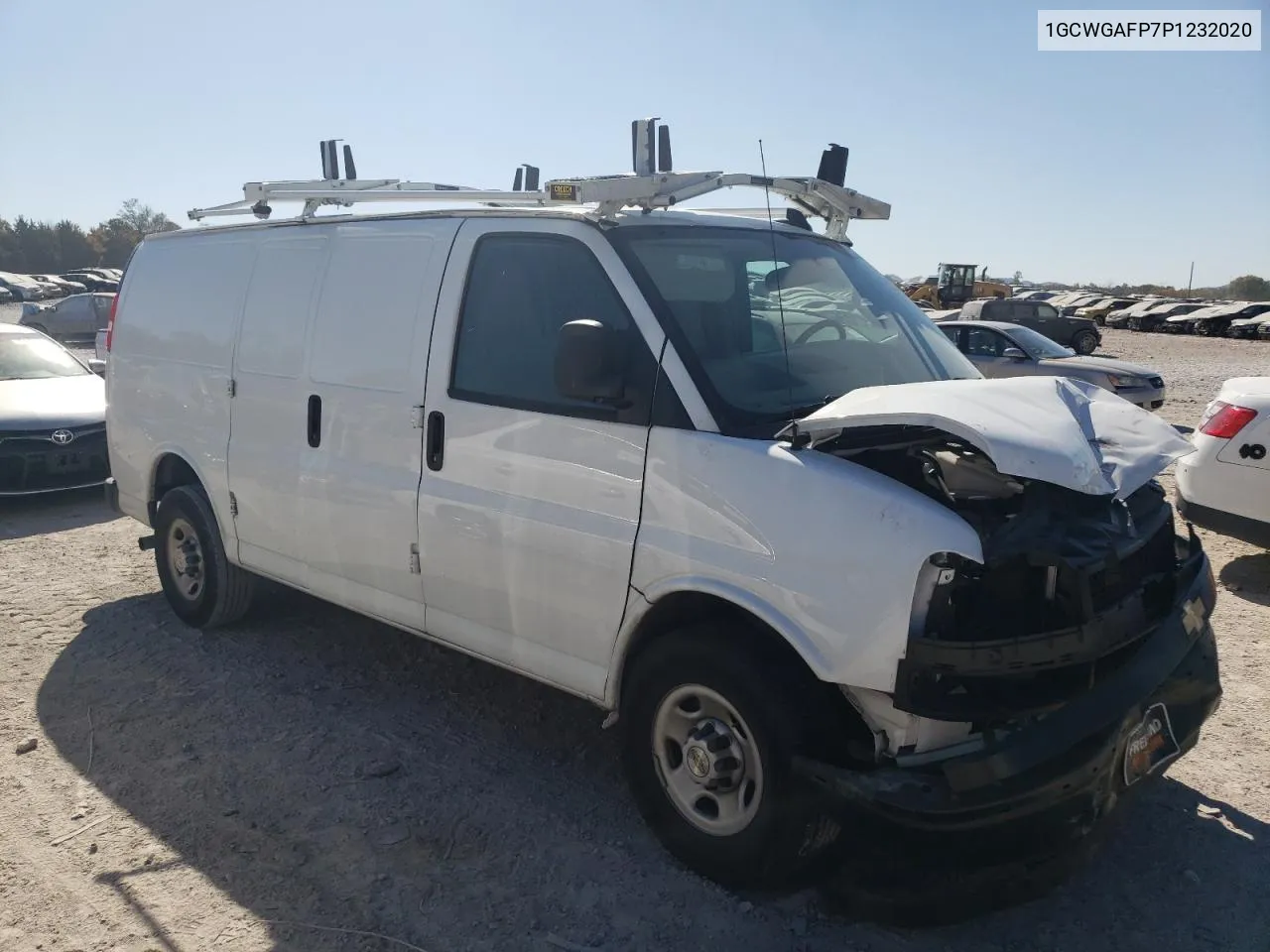 2023 Chevrolet Express G2500 VIN: 1GCWGAFP7P1232020 Lot: 76892934