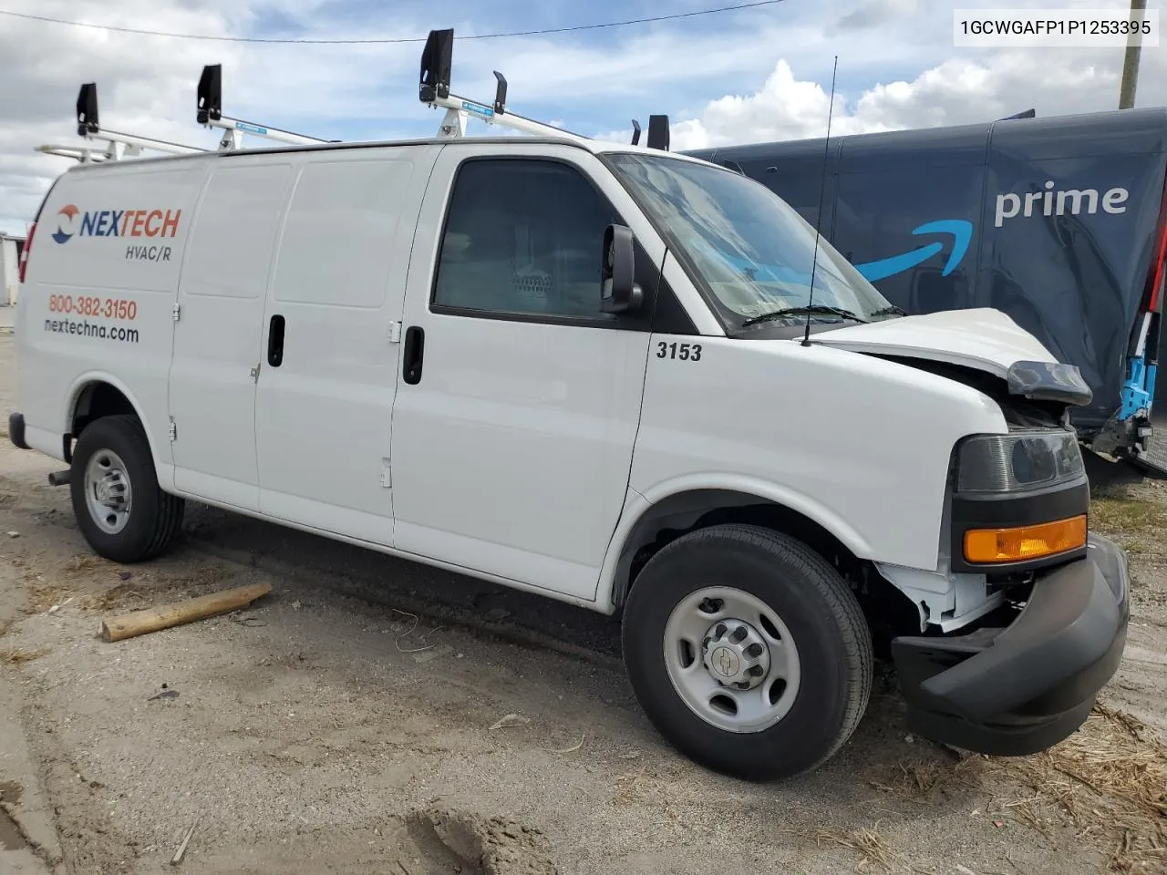 2023 Chevrolet Express G2500 VIN: 1GCWGAFP1P1253395 Lot: 77013814