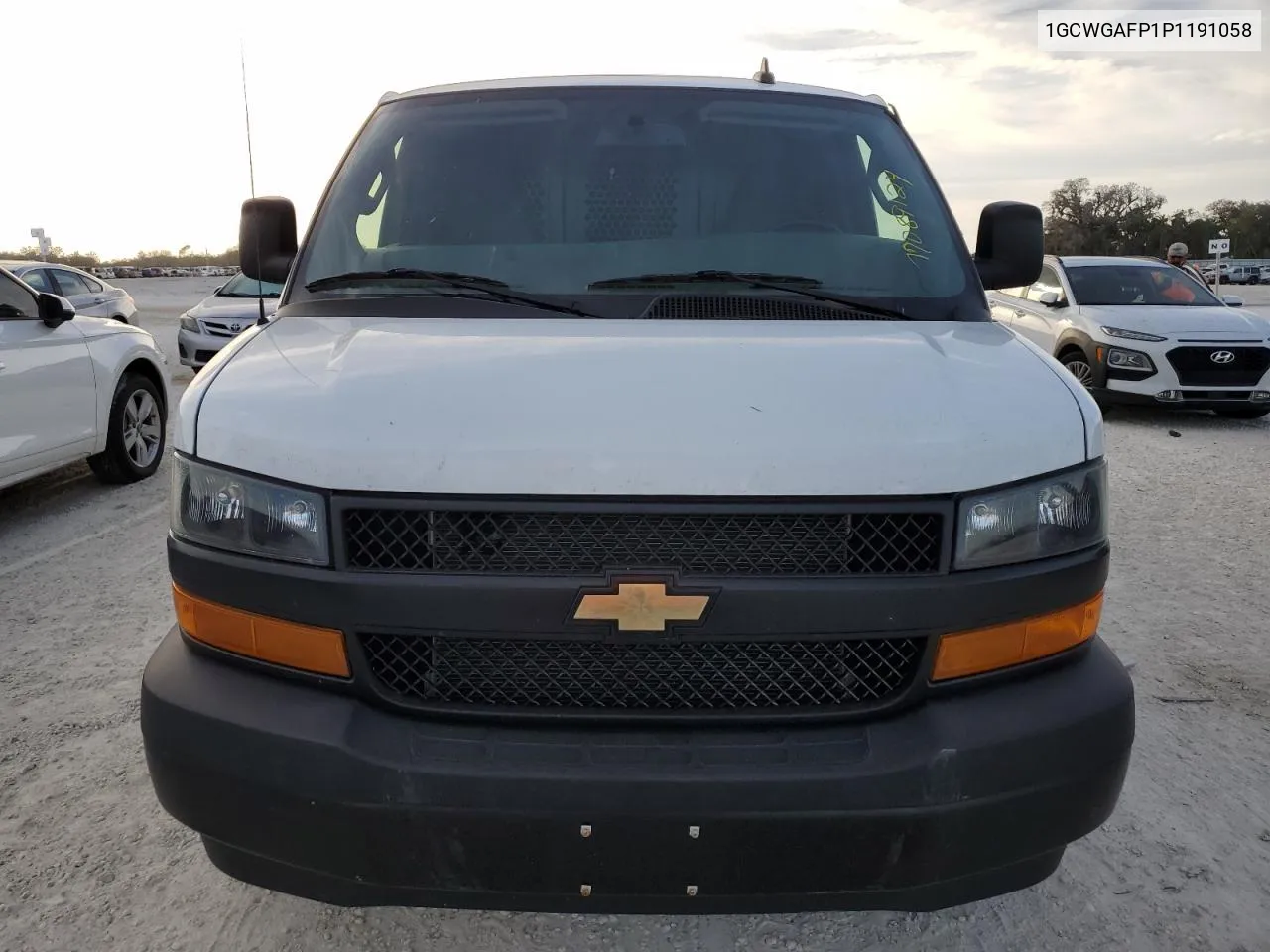 2023 Chevrolet Express G2500 VIN: 1GCWGAFP1P1191058 Lot: 77089124