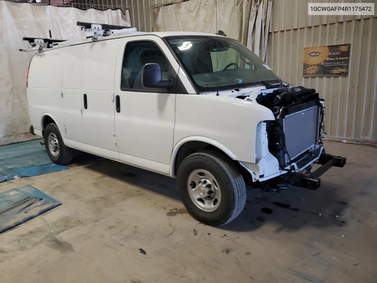 2024 Chevrolet Express G2500 VIN: 1GCWGAFP4R1175472 Lot: 68465664