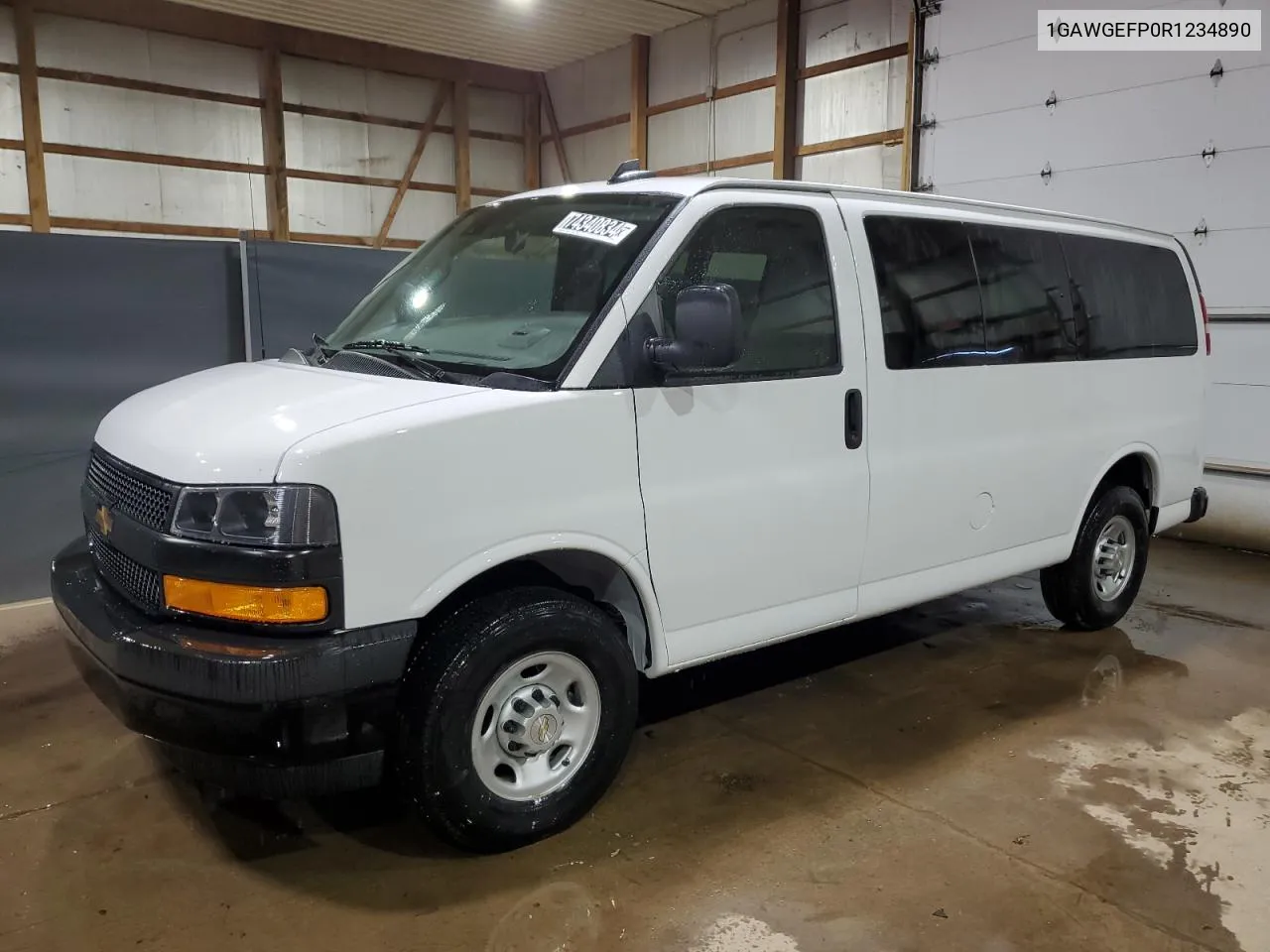 2024 Chevrolet Express G2500 Ls VIN: 1GAWGEFP0R1234890 Lot: 74340834