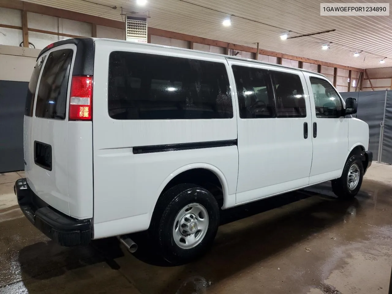 2024 Chevrolet Express G2500 Ls VIN: 1GAWGEFP0R1234890 Lot: 74340834