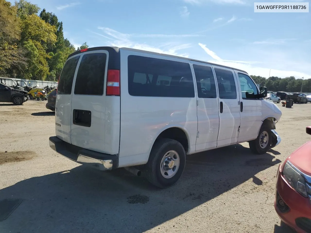 2024 Chevrolet Express G2500 Lt VIN: 1GAWGFFP3R1188736 Lot: 75491294