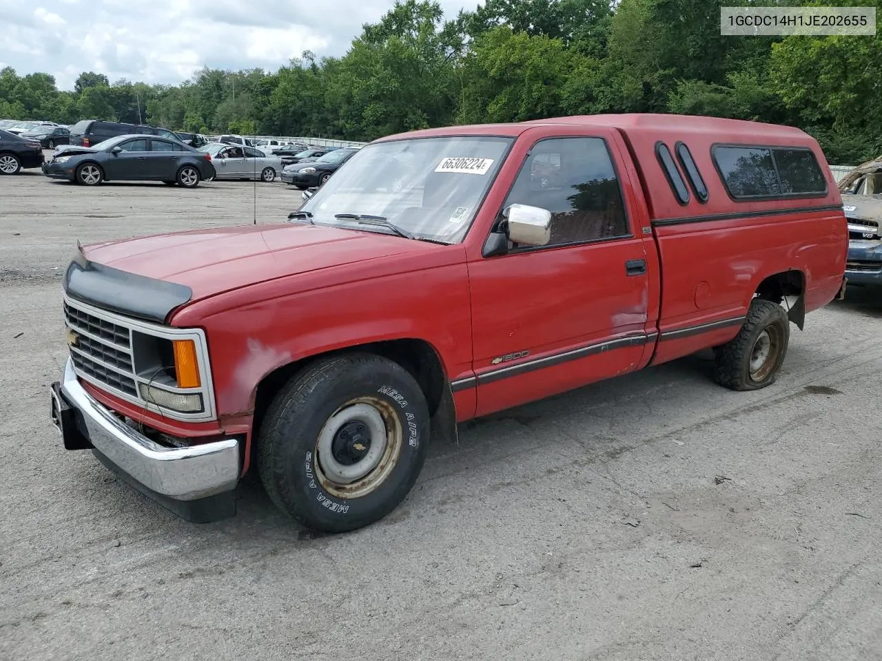 1988 Chevrolet Gmt-400 C1500 VIN: 1GCDC14H1JE202655 Lot: 66306224