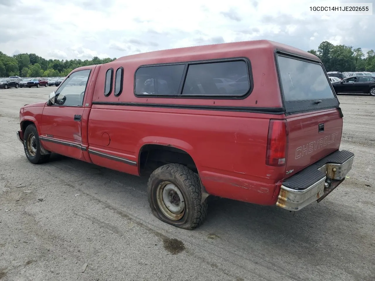 1988 Chevrolet Gmt-400 C1500 VIN: 1GCDC14H1JE202655 Lot: 66306224