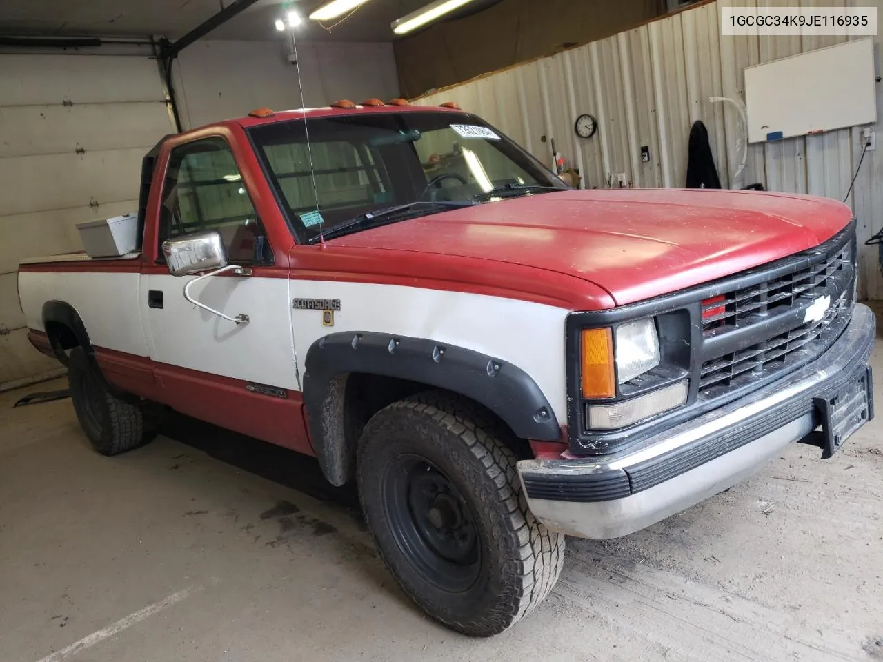 1988 Chevrolet Gmt-400 C3500 VIN: 1GCGC34K9JE116935 Lot: 72621064