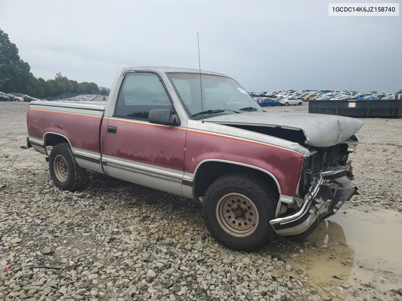 1988 Chevrolet Gmt-400 C1500 VIN: 1GCDC14K6JZ158740 Lot: 73672124