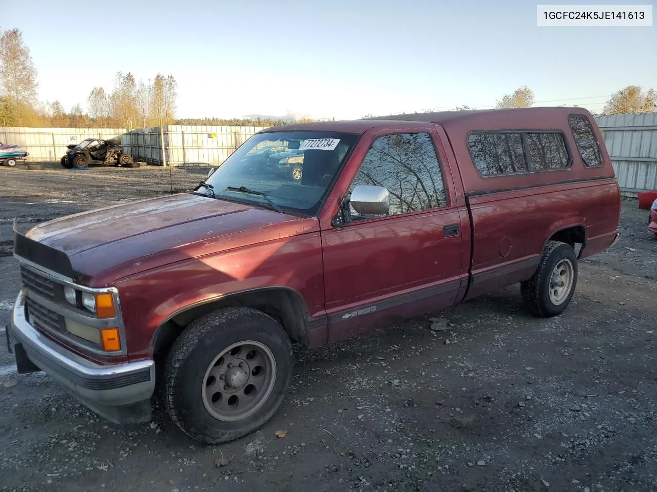 1988 Chevrolet Gmt-400 C2500 VIN: 1GCFC24K5JE141613 Lot: 77272734