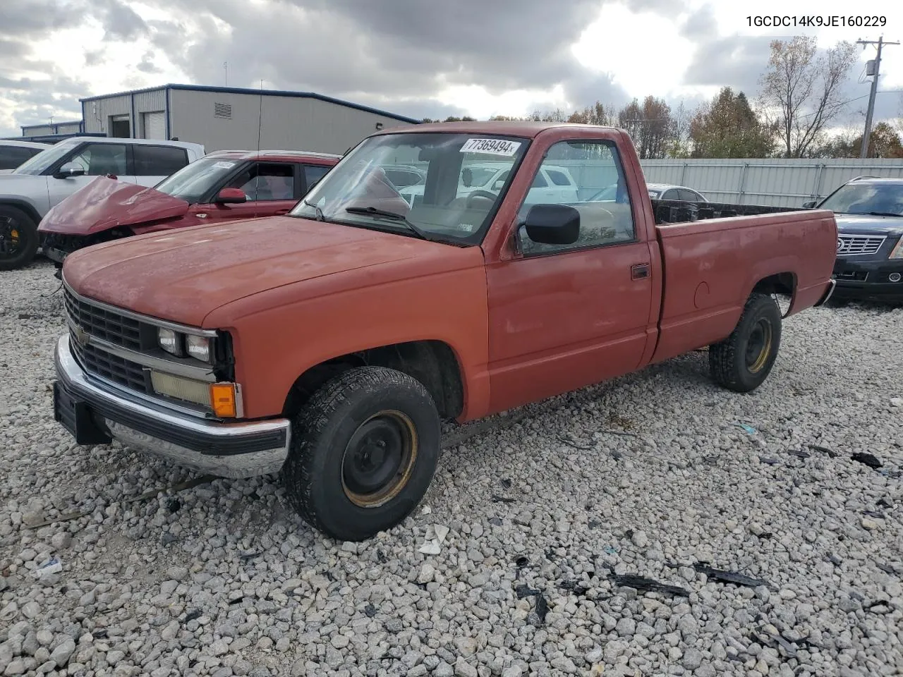 1988 Chevrolet Gmt-400 C1500 VIN: 1GCDC14K9JE160229 Lot: 77369494