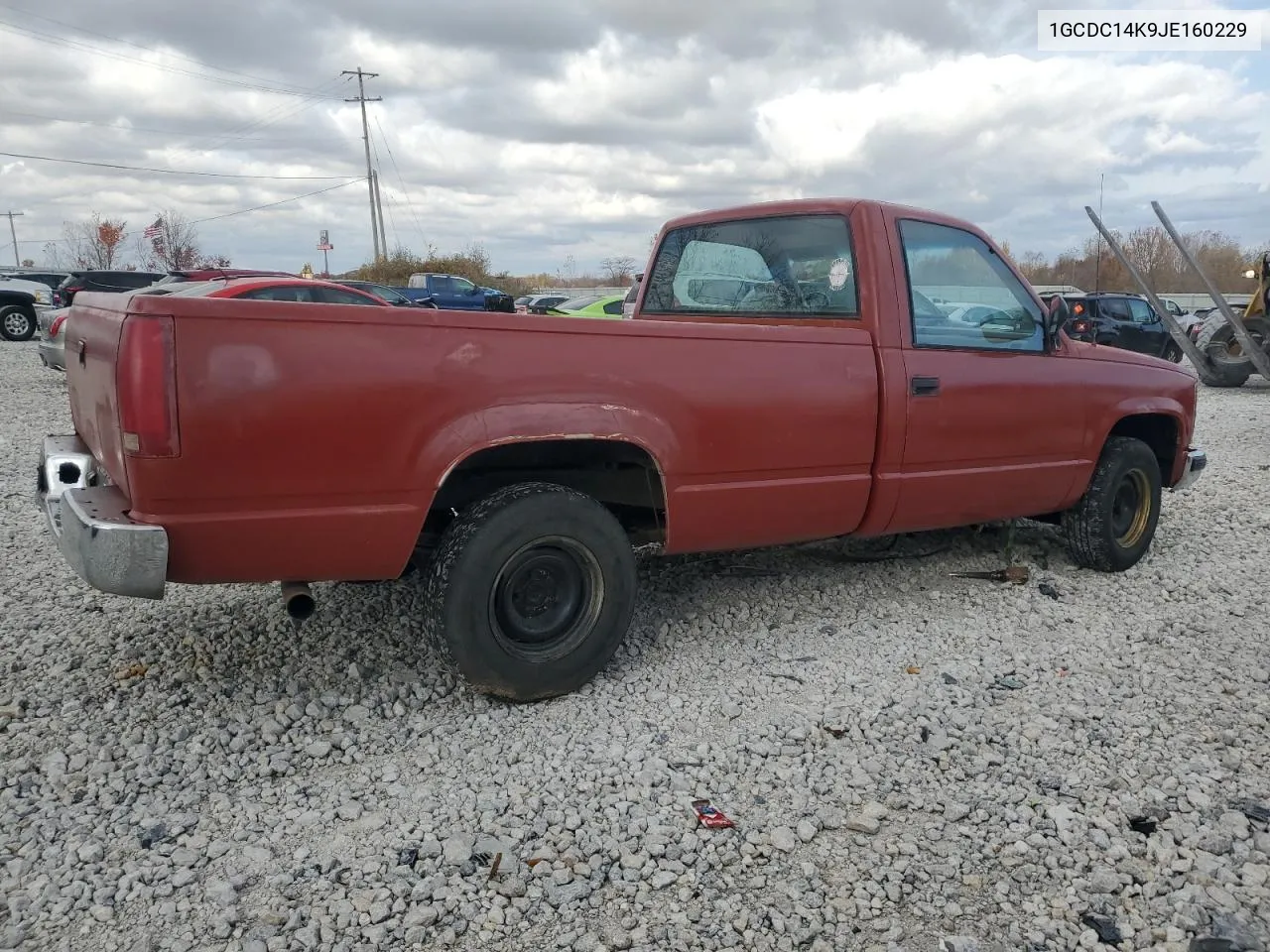 1988 Chevrolet Gmt-400 C1500 VIN: 1GCDC14K9JE160229 Lot: 77369494