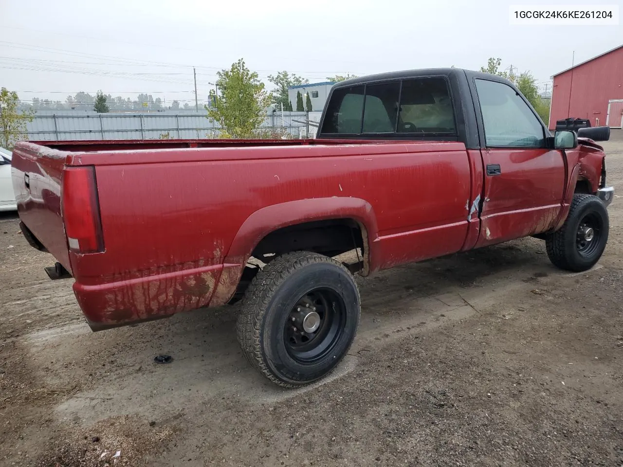 1989 Chevrolet Gmt-400 K2500 VIN: 1GCGK24K6KE261204 Lot: 73230454