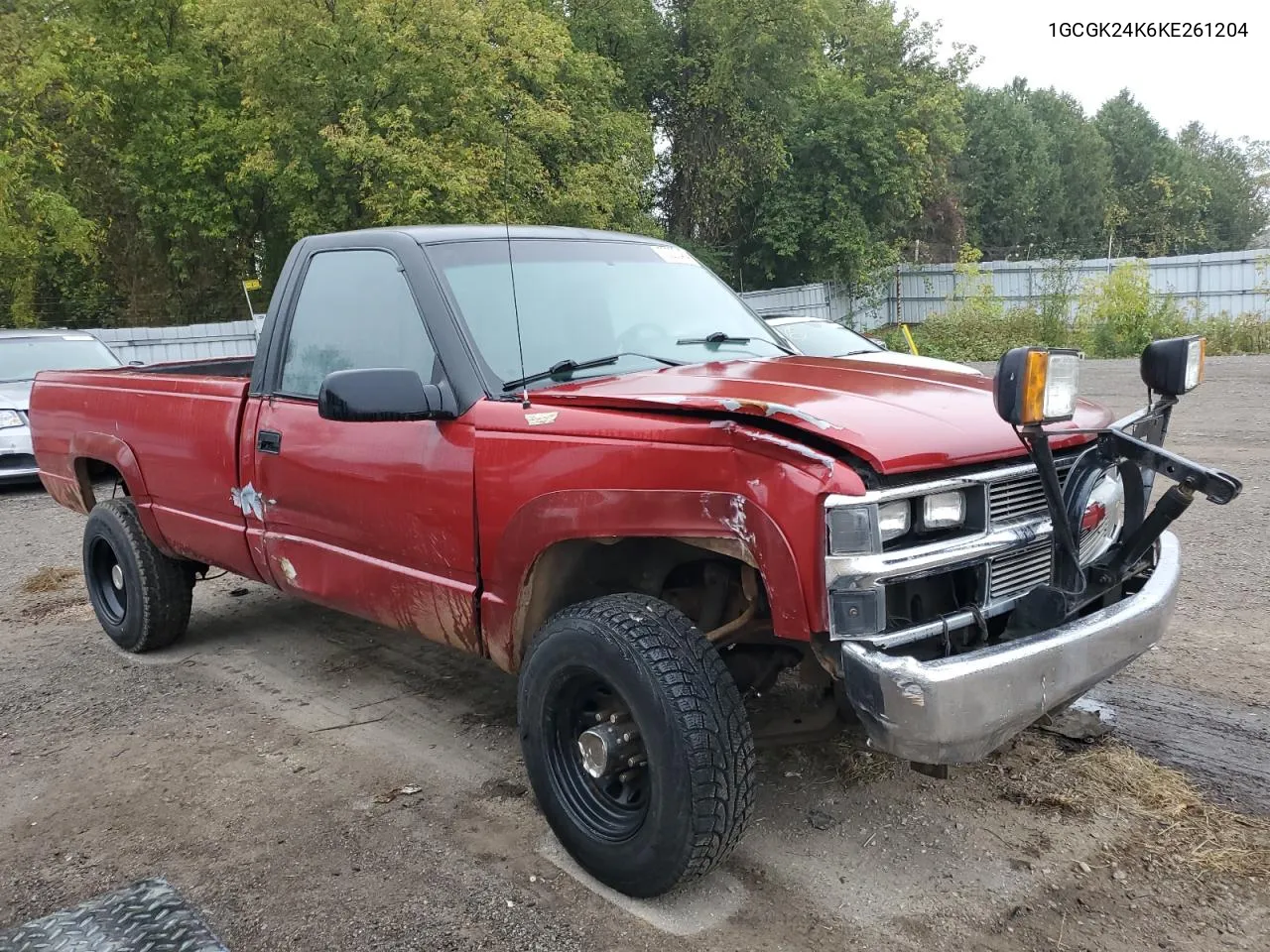 1989 Chevrolet Gmt-400 K2500 VIN: 1GCGK24K6KE261204 Lot: 73230454