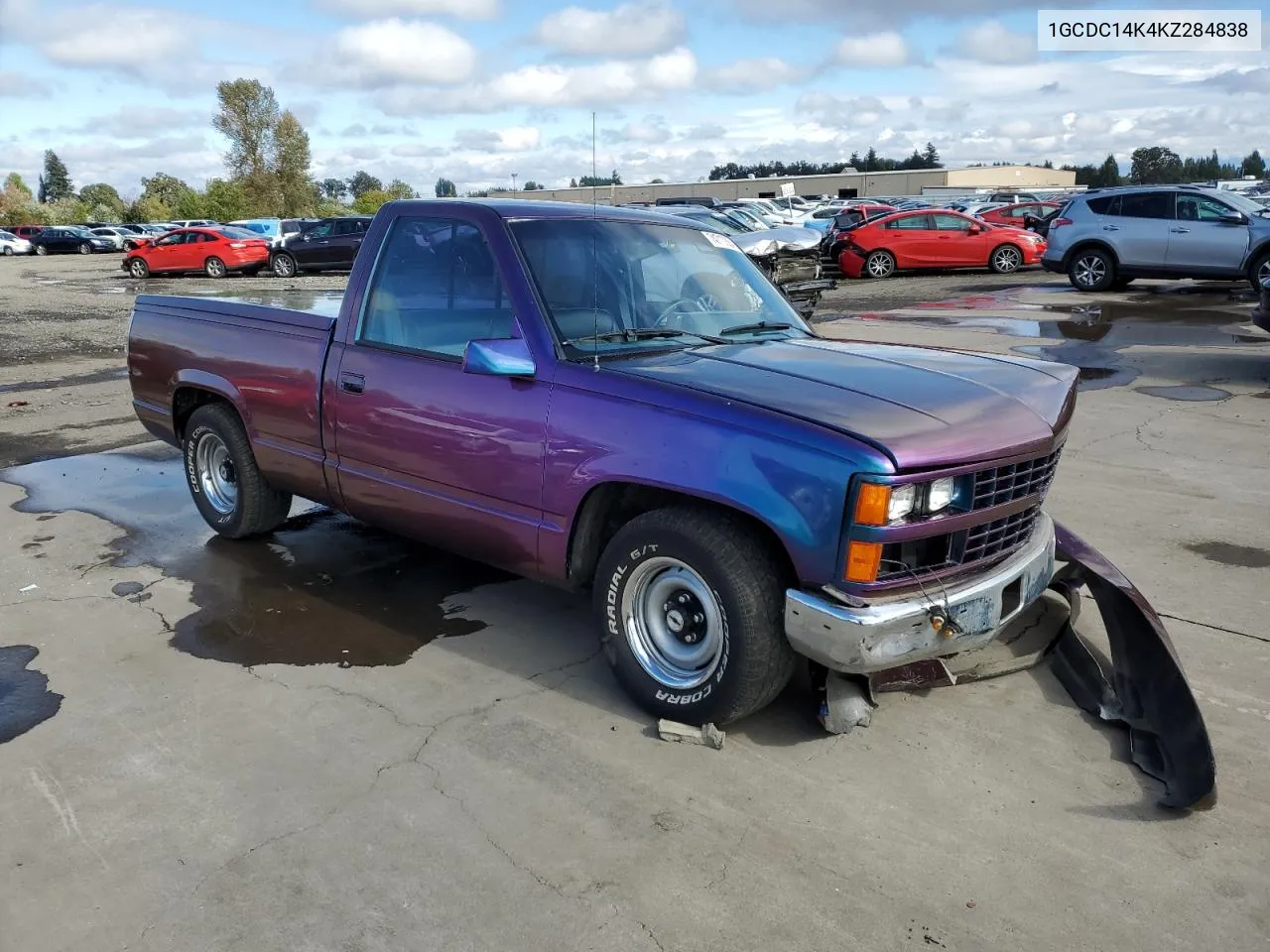 1989 Chevrolet Gmt-400 C1500 VIN: 1GCDC14K4KZ284838 Lot: 74717364