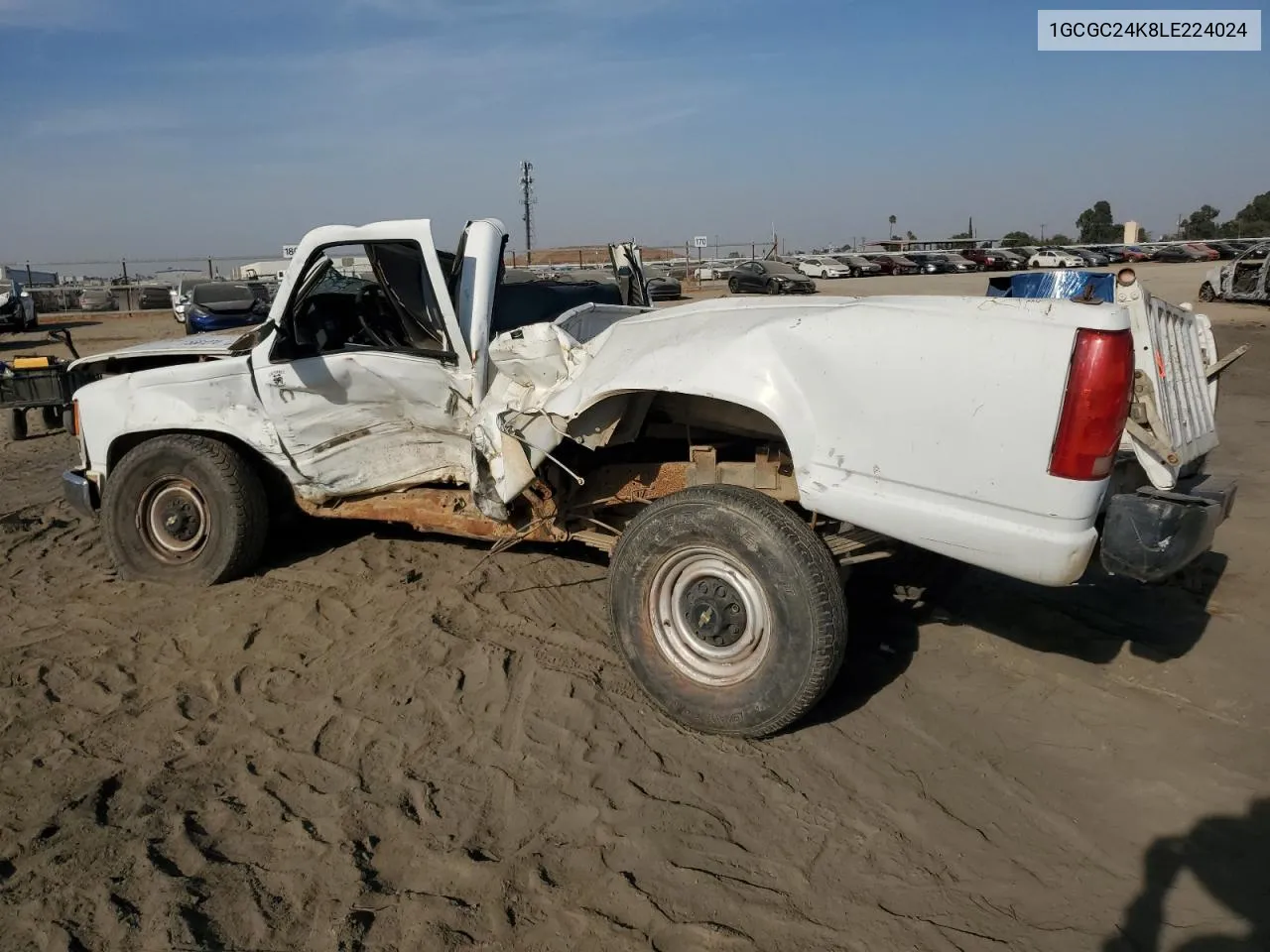 1990 Chevrolet Gmt-400 C2500 VIN: 1GCGC24K8LE224024 Lot: 75561274