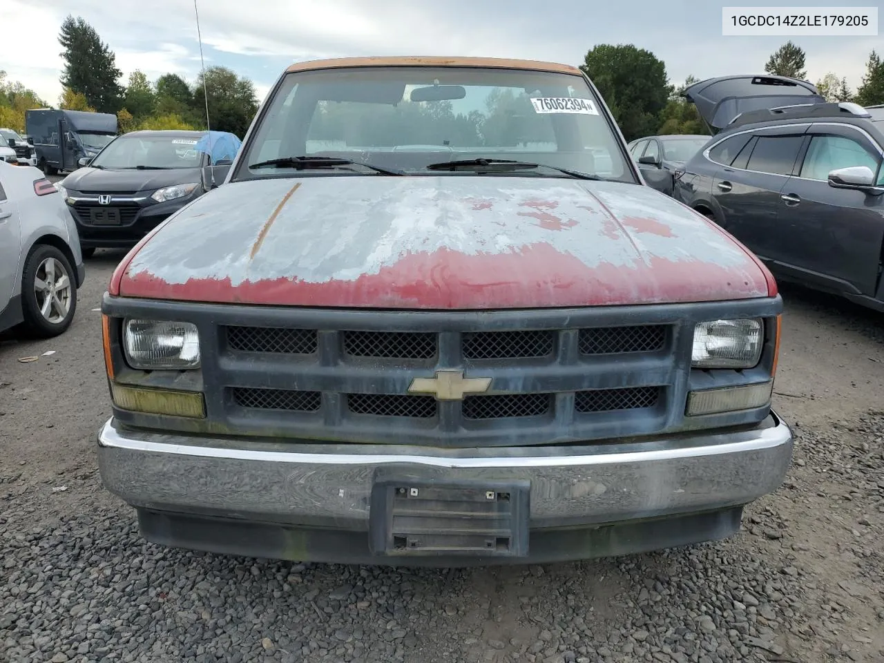 1990 Chevrolet Gmt-400 C1500 VIN: 1GCDC14Z2LE179205 Lot: 76062394