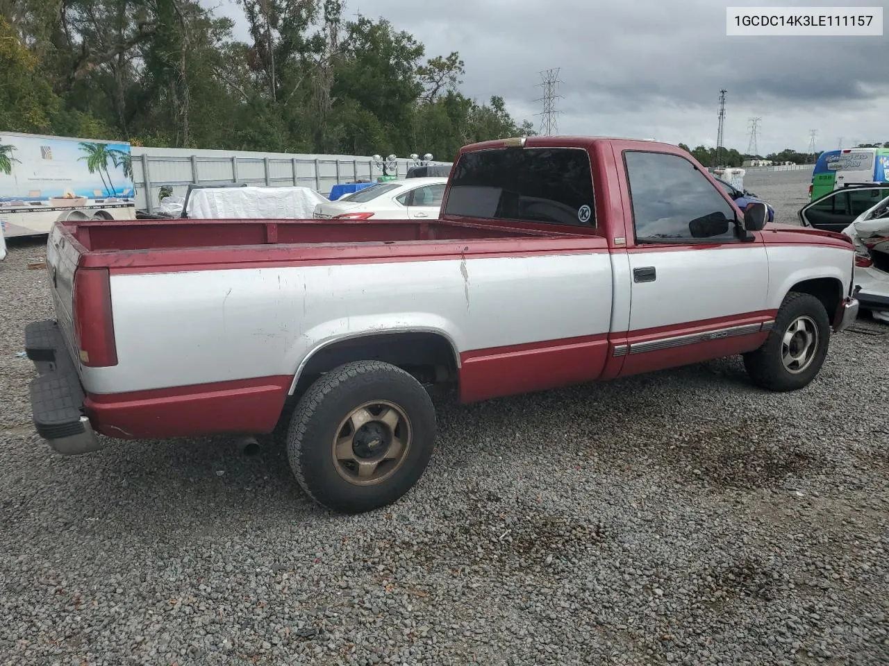 1990 Chevrolet Gmt-400 C1500 VIN: 1GCDC14K3LE111157 Lot: 79666964