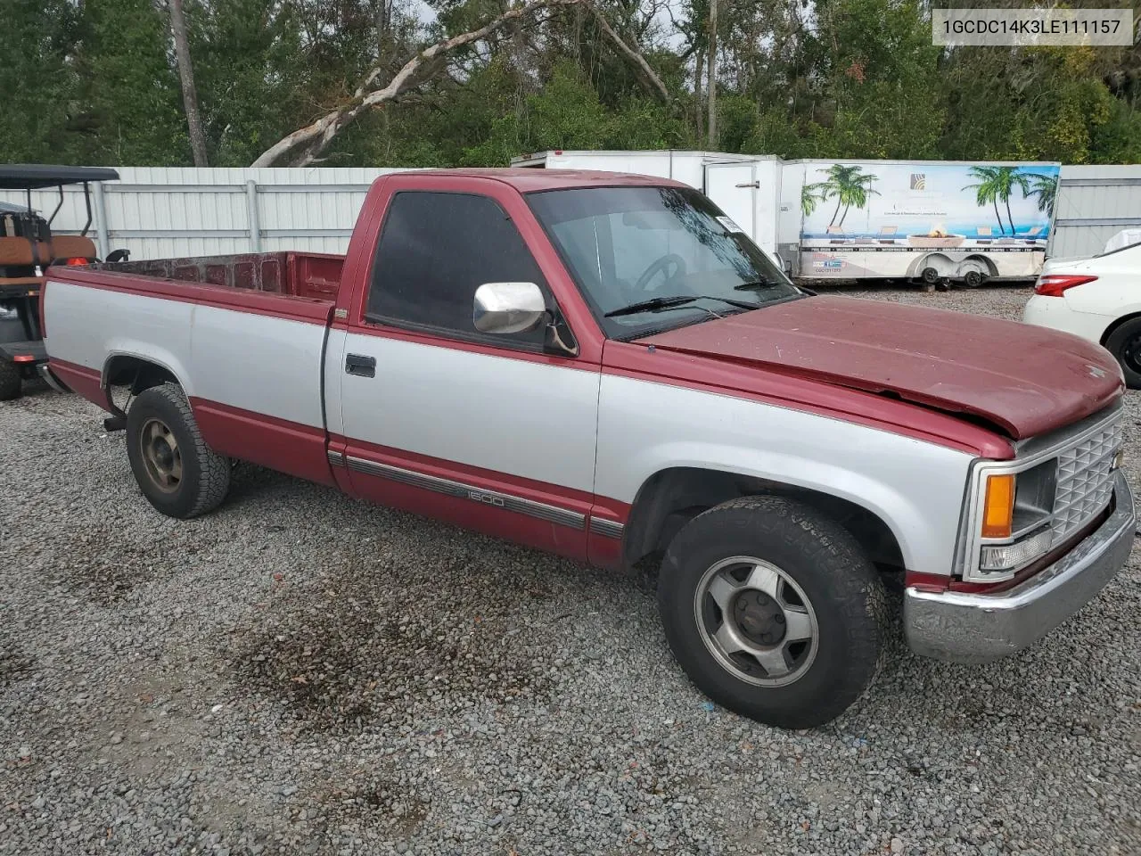 1990 Chevrolet Gmt-400 C1500 VIN: 1GCDC14K3LE111157 Lot: 79666964