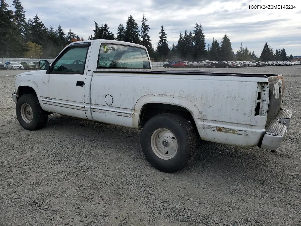 1991 Chevrolet Gmt-400 K2500 VIN: 1GCFK24Z0ME145234 Lot: 75769624